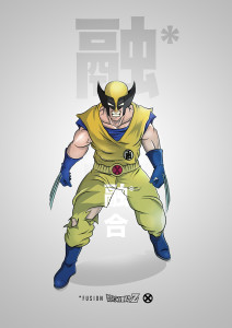 Wolverine Dragonball Z Fusion